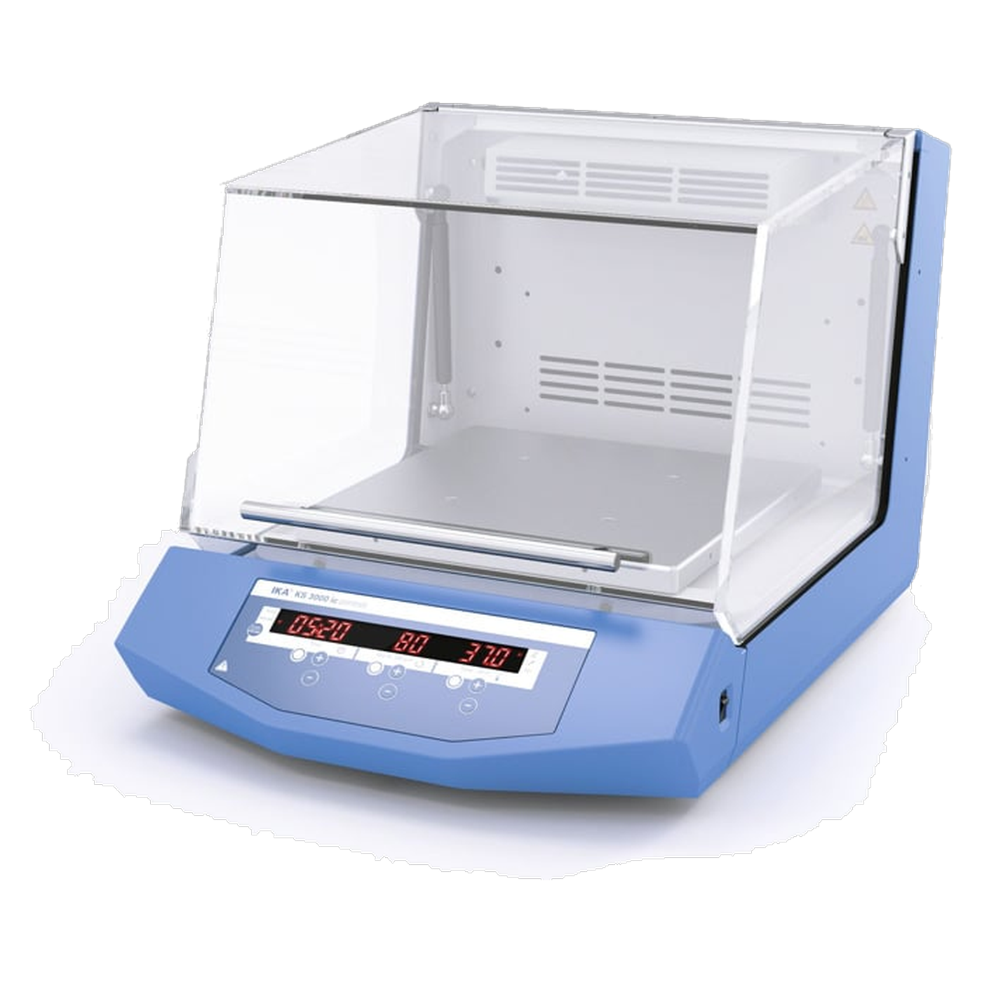 IKA KS 3000 ic control Inkubationsschüttler mit Kühlschlange, 10 bis 500 rpm, bis 80 °C, 50 Liter