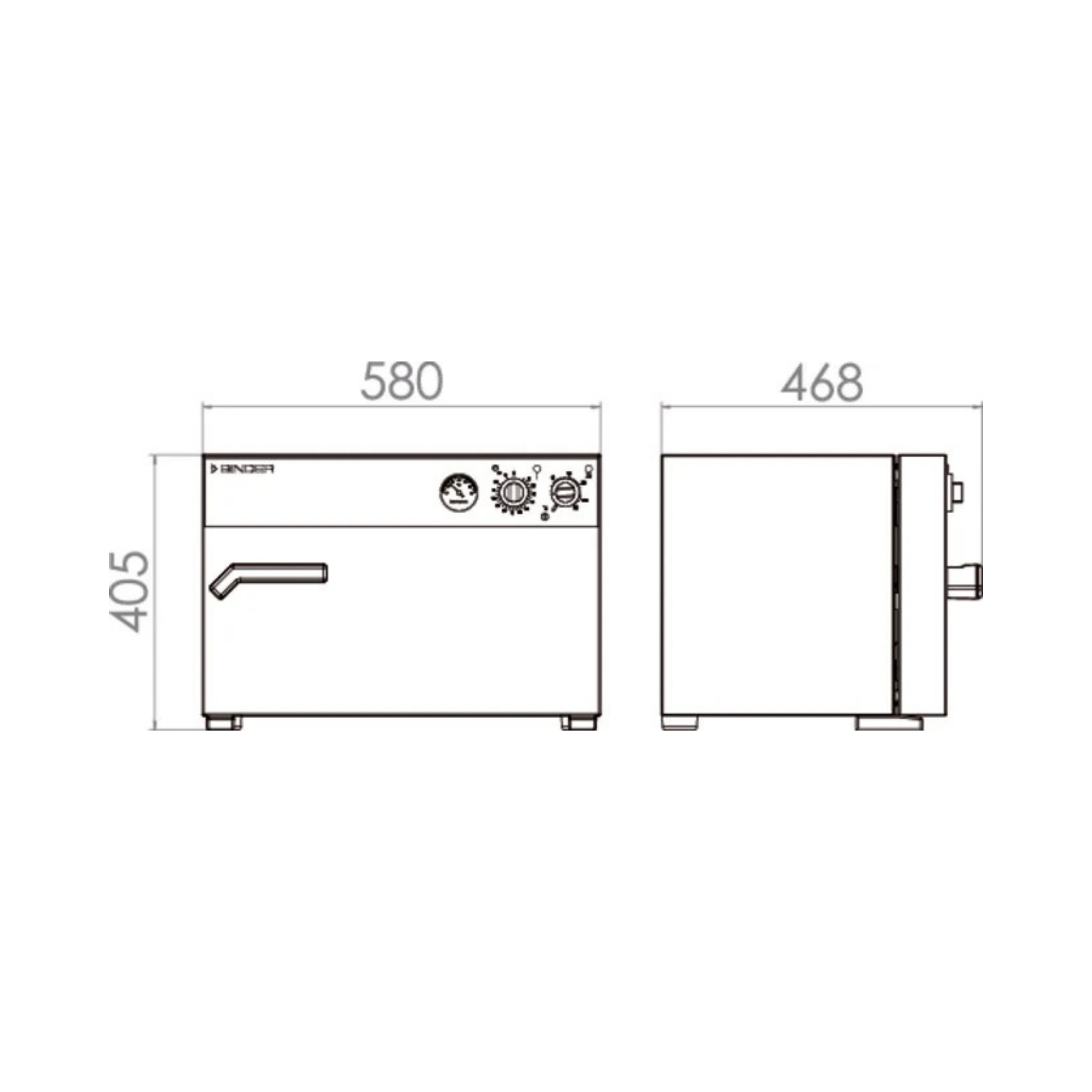 BINDER B 28, standard incubator with mechanical control, B028-230V