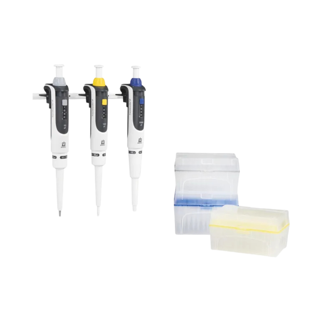Brand Transferpette S Pipette Set M (10–100 µl, 100–1000 µl, 0.5–5 ml), 705897