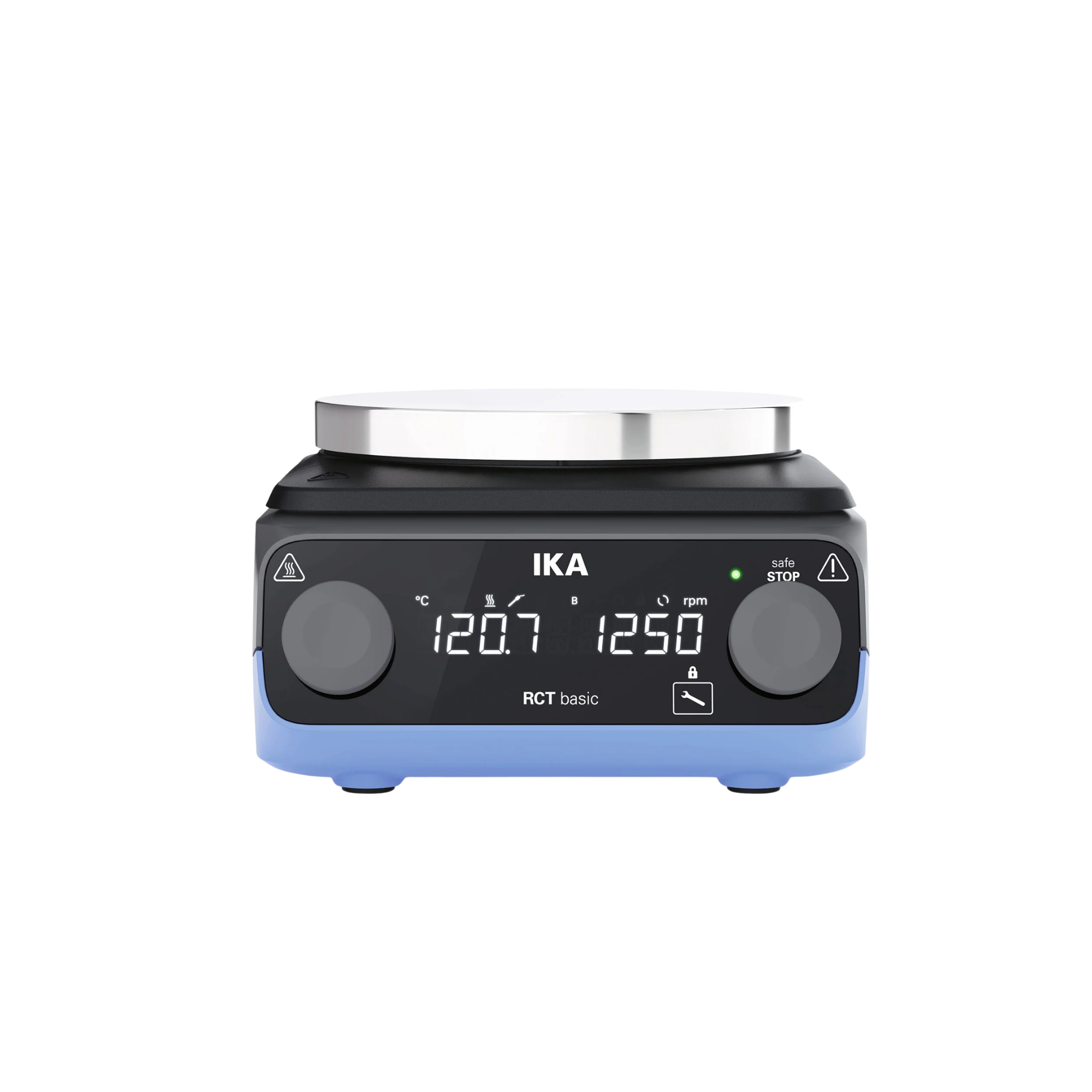 IKA RCT basic magnetic stirrer with heating, aluminium base plate, 0025008259