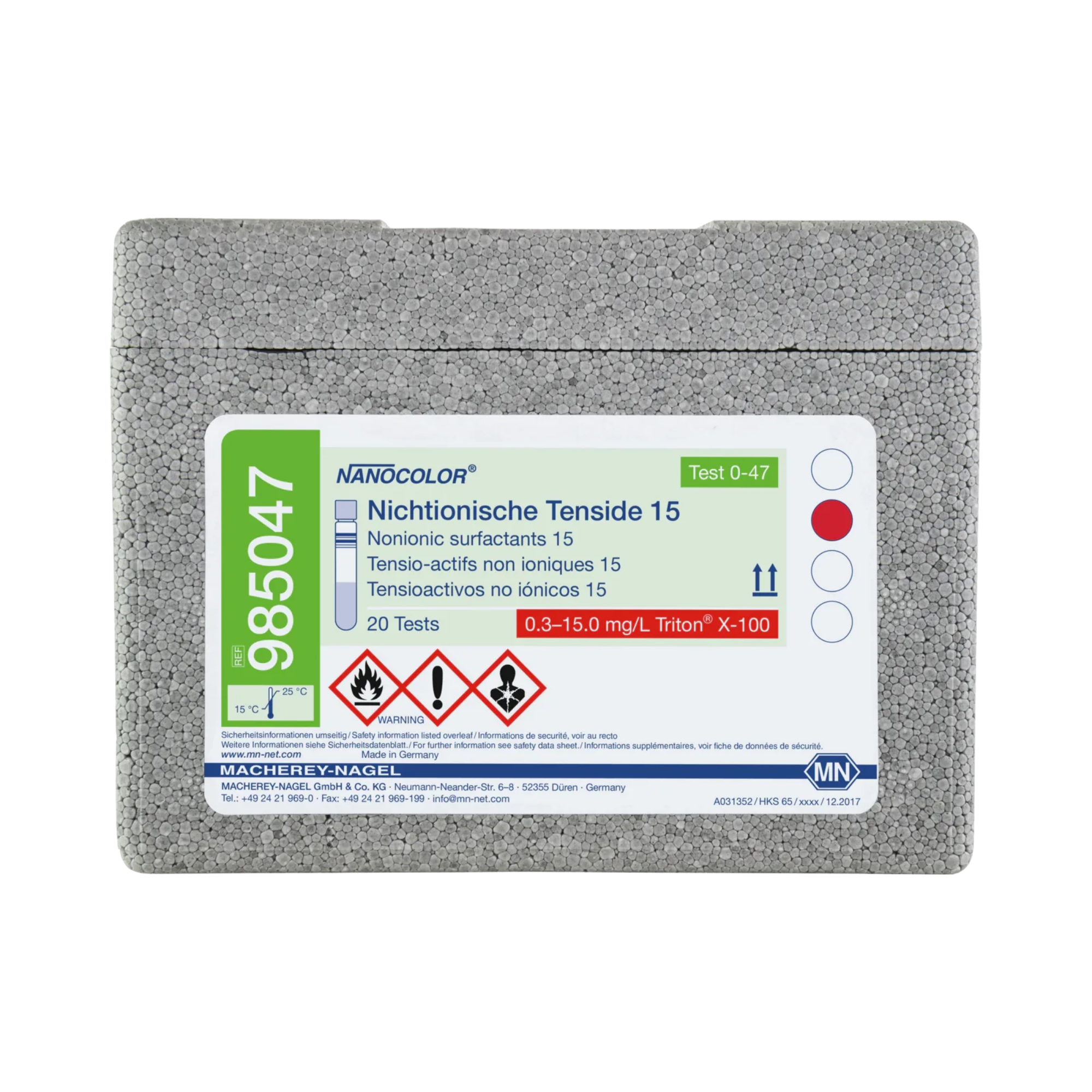 Macherey-Nagel NANOCOLOR Nichtionische Tenside 15, 985047