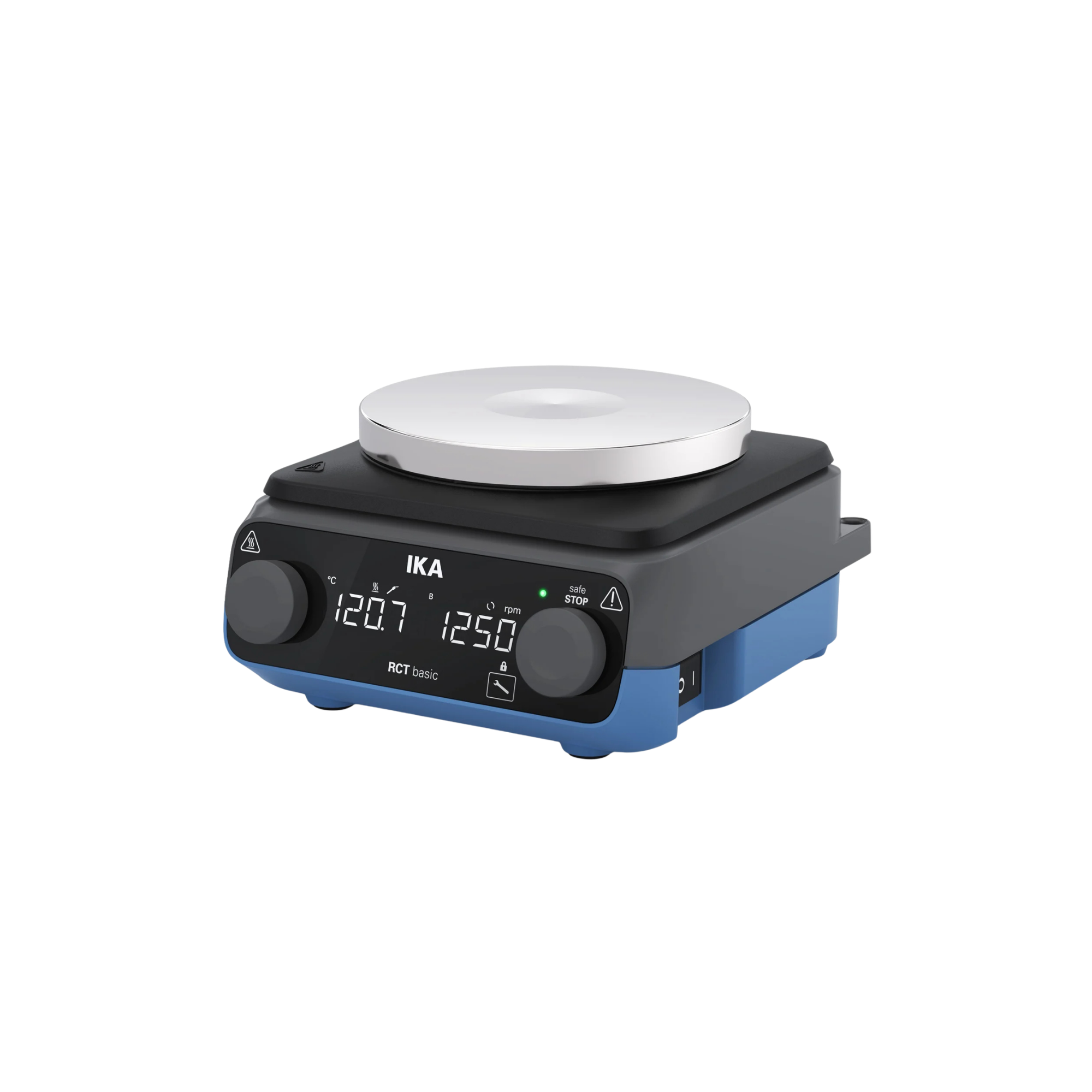IKA RCT basic magnetic stirrer with heating, aluminium base plate, 0025008259