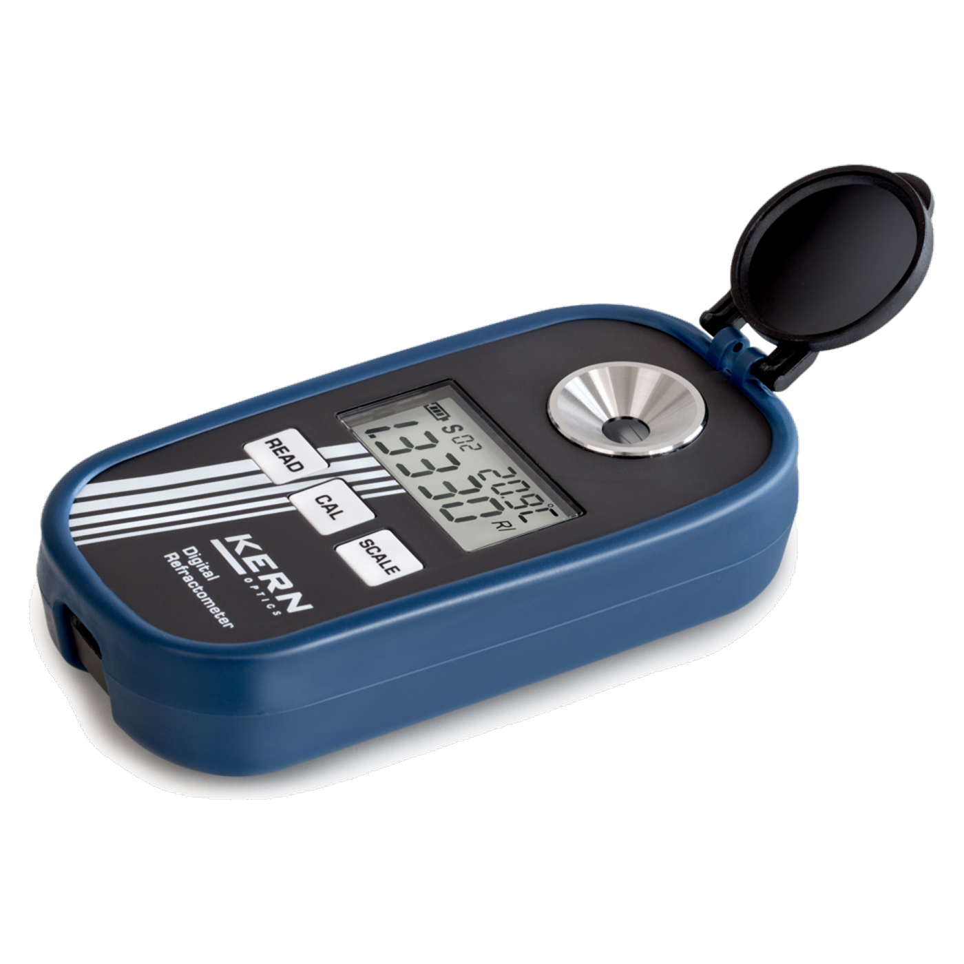 Kern ORM 1RS Digitales Handrefraktometer, Brix 0-90 %, Brechungsindex 1,3330-1