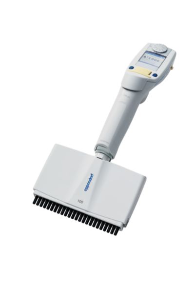 Eppendorf Xplorer ® plus pipette, 24-channel, variable, 5–100 µL, light yellow, 4861000793