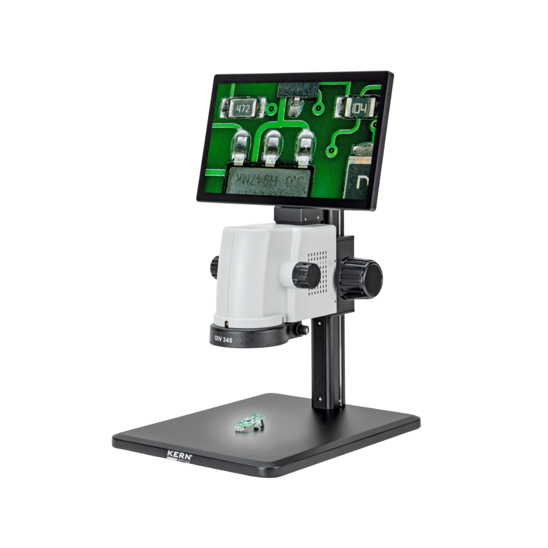 KERN OIV 345 Digital Video Microscope (5 MP, 12" display), TOIV 345-B
