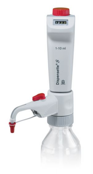 Brand Bottle-top dispenser, Dispensette®S, Digital, DE-M, 1–10 ml, with RDV, #4600341