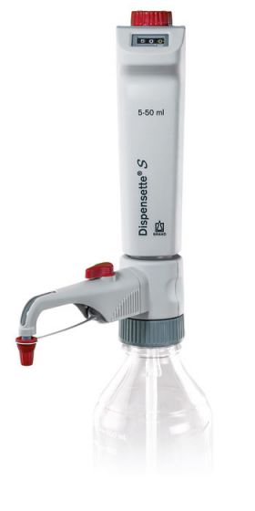 Brand Bottle-top dispenser, Dispensette®S, Digital, DE-M, 5–50 ml, with RDV, #4600361