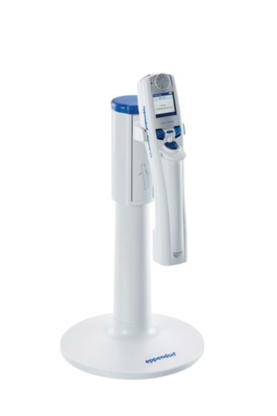 Eppendorf Multipette E3, with charging adapter, charging stand and 1 Combitips advanced assortment pack, 100–240 V/50–60 Hz, 4987000371