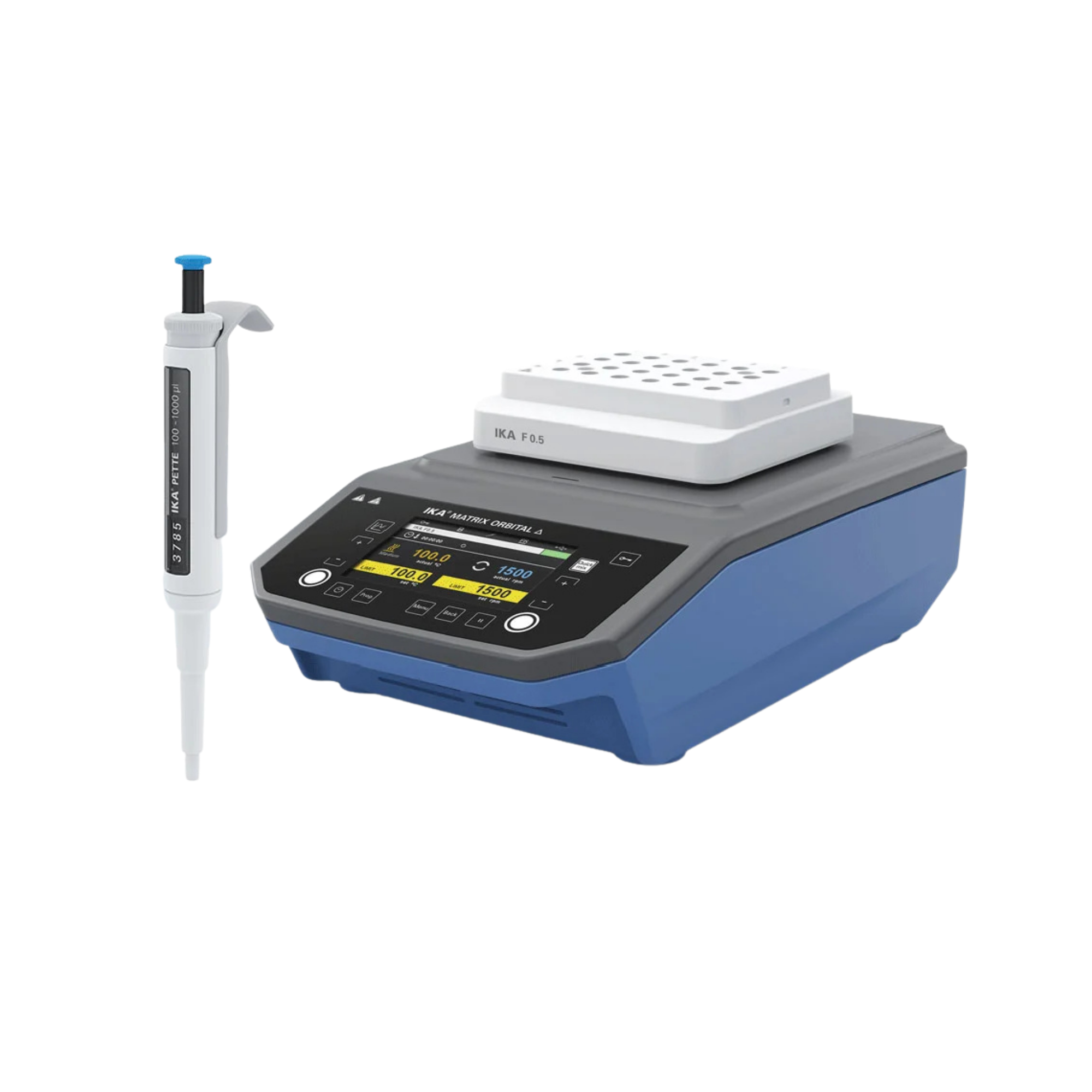 IKA MATRIX Orbital Delta F0.5, thermal shaker set (0.5 ml) including pipette, 0010006255