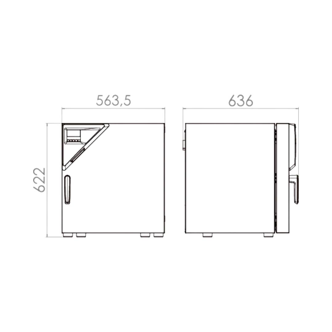 Binder FD 56 drying cabinet (60 l, forced-air), 9010-0303