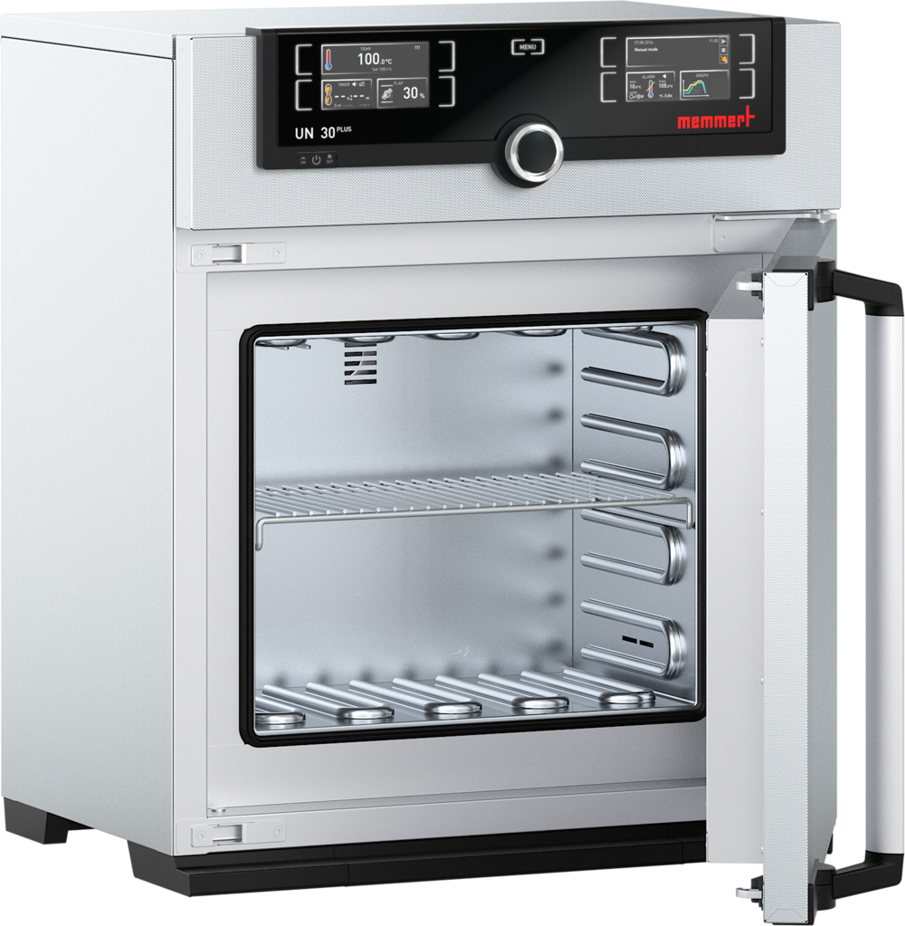 Memmert UN30plus Universal Oven, 32 litres, TwinDISPLAY, natural convection, 300 °C