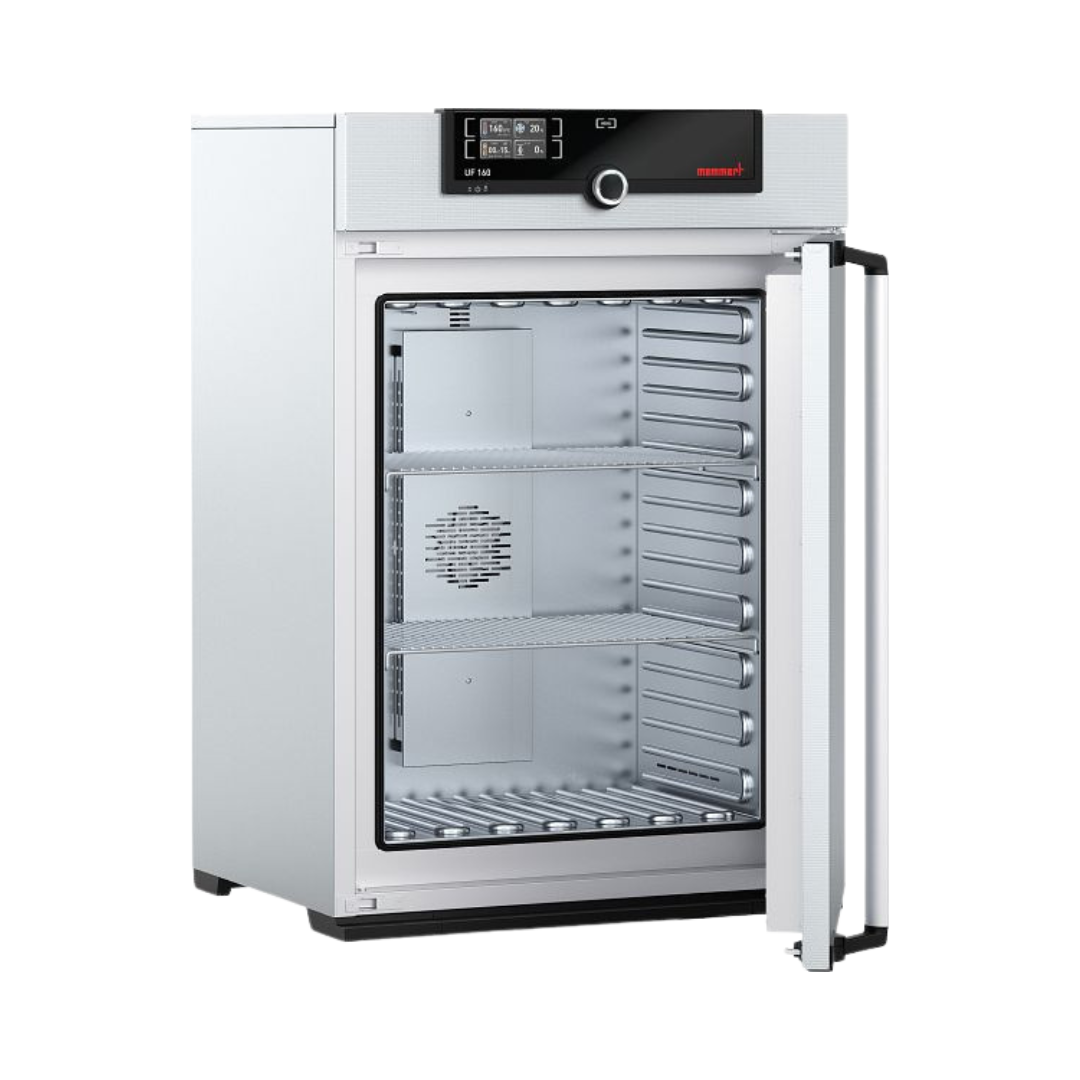 Memmert UF160TS pass-through cabinet (161 L, 250°C, TwinDISPLAY)