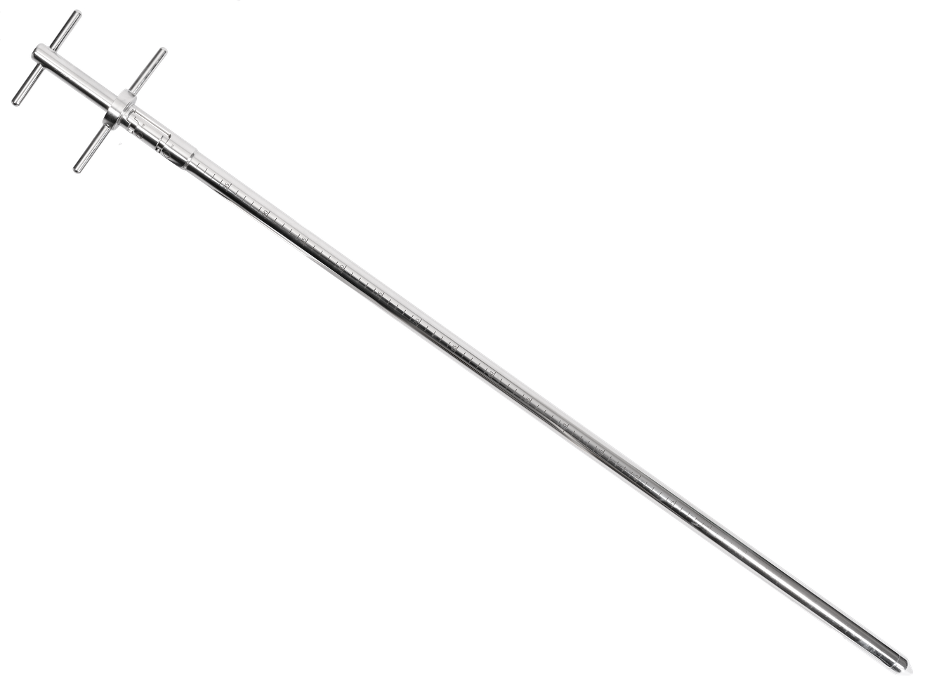 Bürkle Novartos Uno Pharma-Zonensammler 2-Fach, Edelstahl V4A, 1.000 mm Einstechtiefe, 5358-1001, Produktansicht
