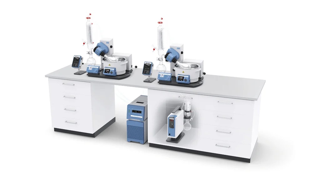 IKA RV 10 digital pro V-C double Complete rotary evaporator, #0010012327