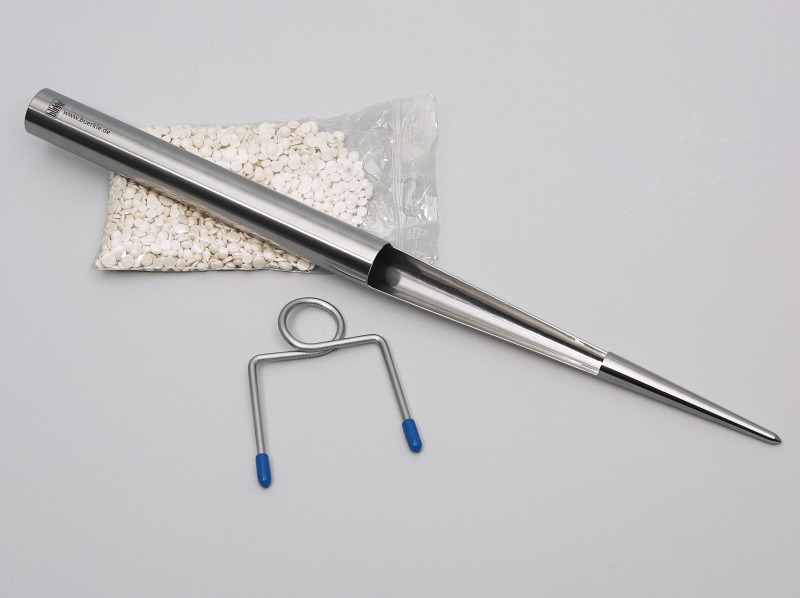 Bürkle, StickProof, V4A, length 410 mm, Ø 25 mm, ISTA standard, #5338-0410