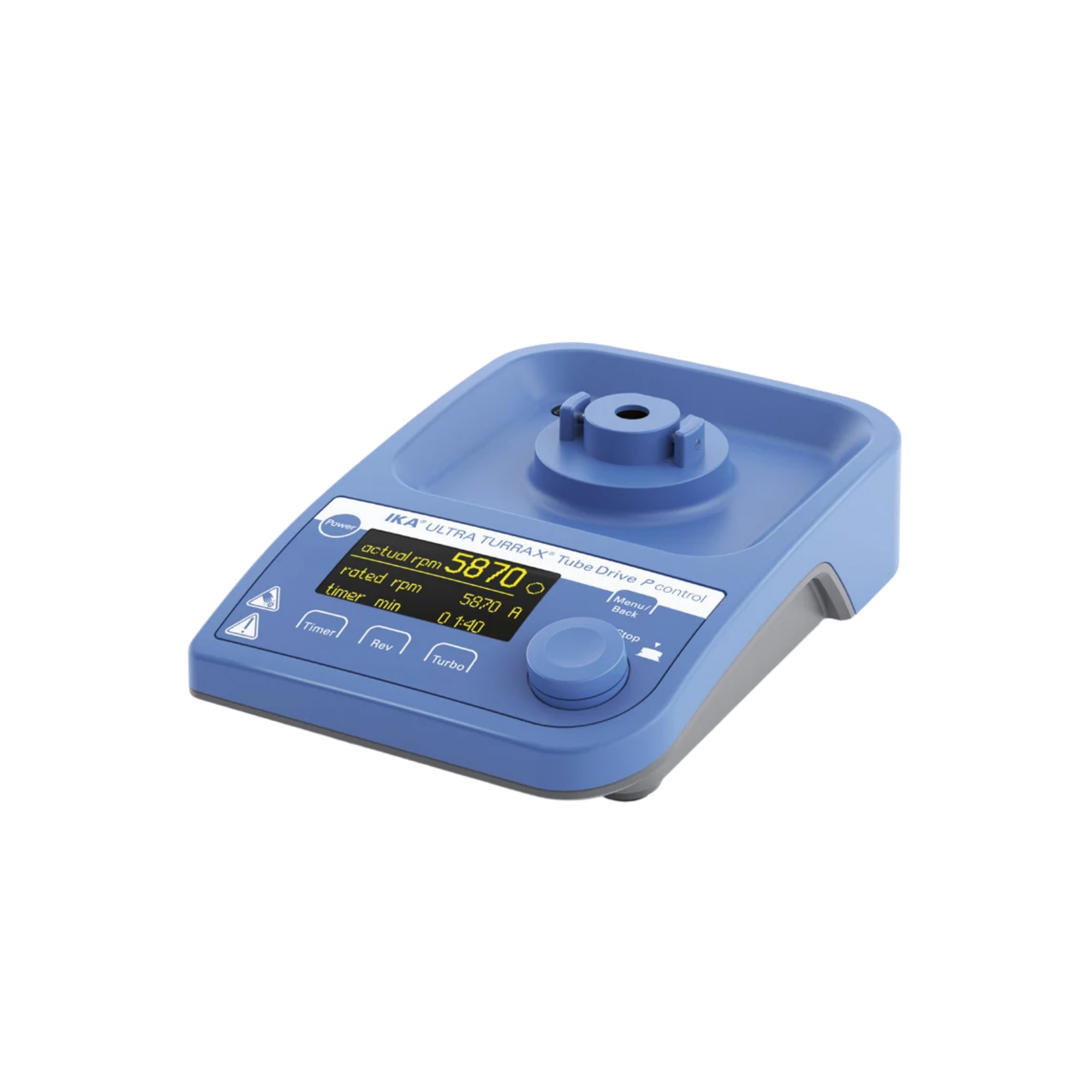 IKA ULTRA-TURRAX Tube Drive P control Einweg-Dispergiersystem, 400 bis 8.000 rpm, OLED-Anzeige, 0025005981, Produktansicht