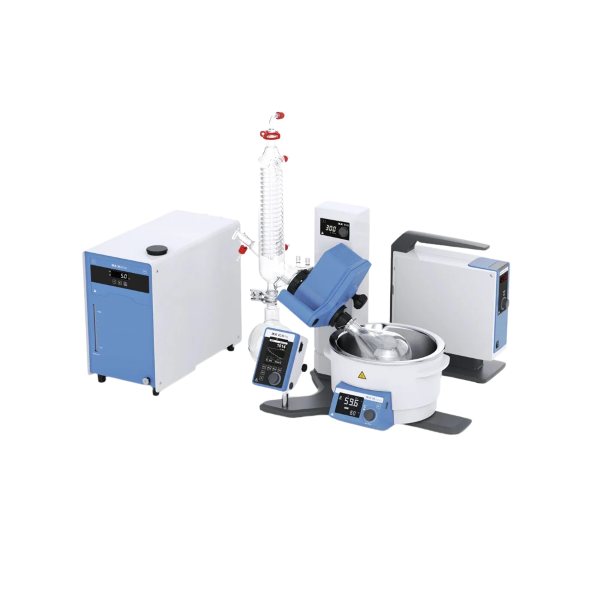 IKA RV 8 pro V-C Complete rotary evaporator, coated vertical glass, 0010012325