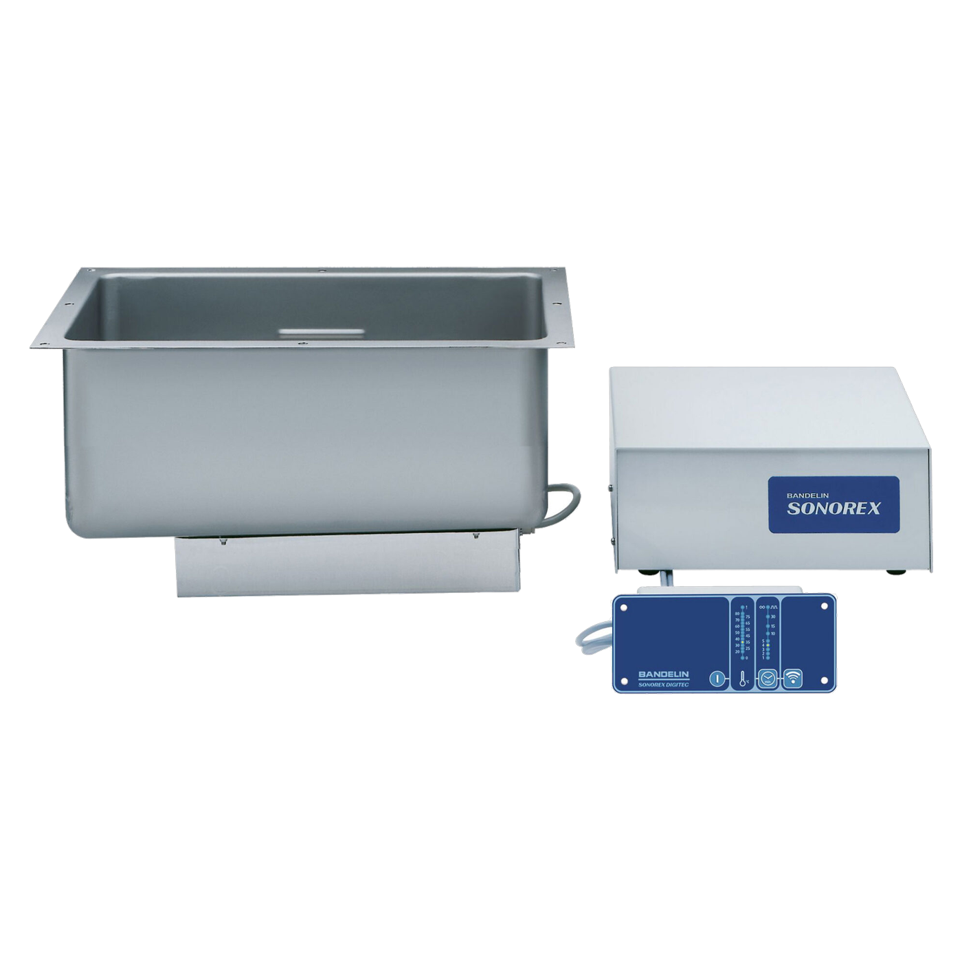 Bandelin SONOREX ZE 1031 DT Einbau-Ultraschallbad mit Tastenbedienung und Temperaturanzeige, 29 Liter