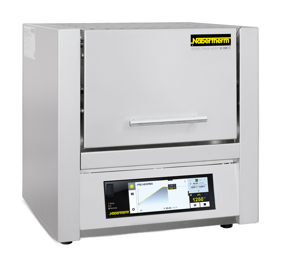 Nabertherm Muffle Furnace LT 5/13/B510, 5 l, Tmax 1,300 °C, Lift Door, L-055H3AL