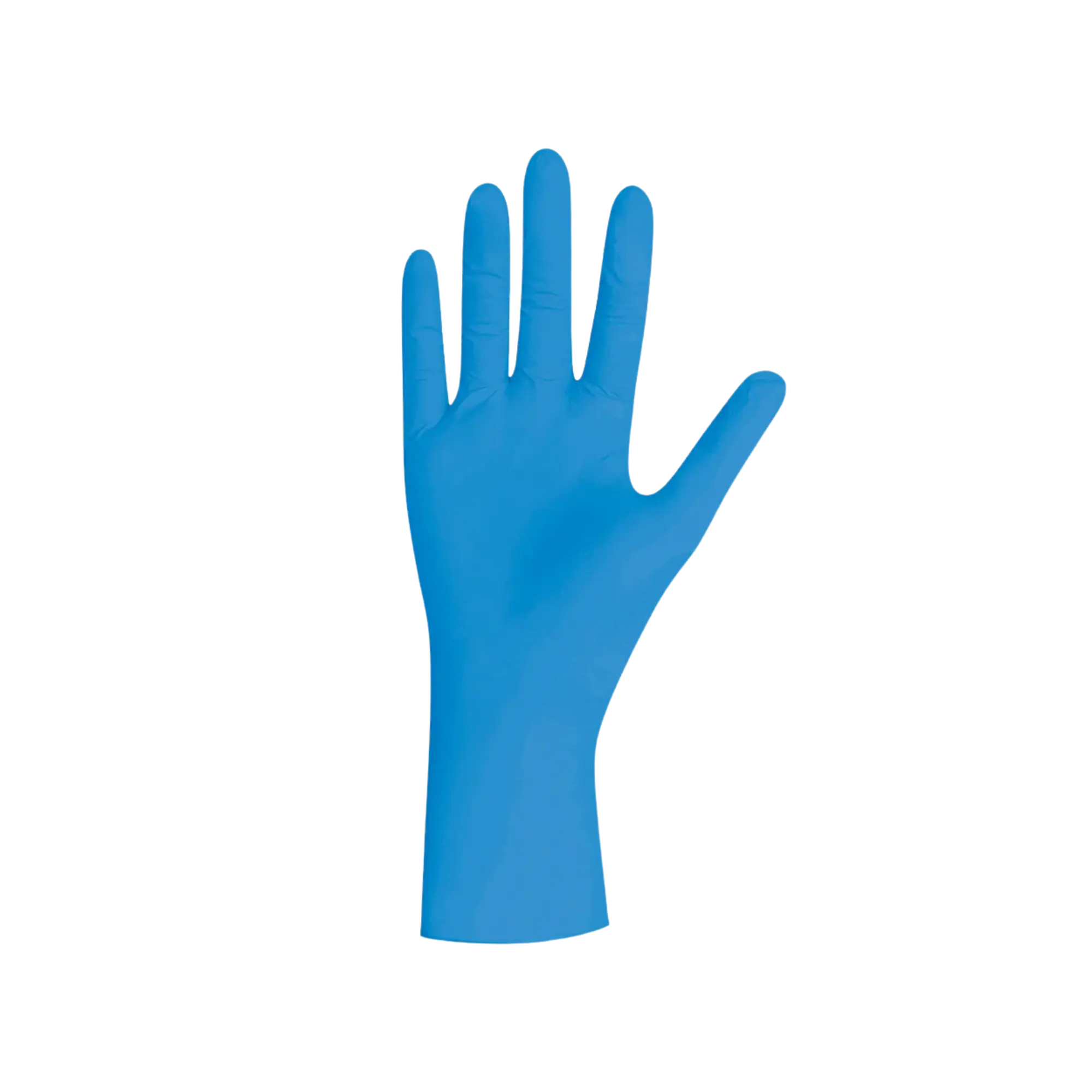 Unigloves Blue Pearl, nitrile gloves, blue, powder-free, 1 box = 10 x 100 = 1,000 pieces – L, GP0014
