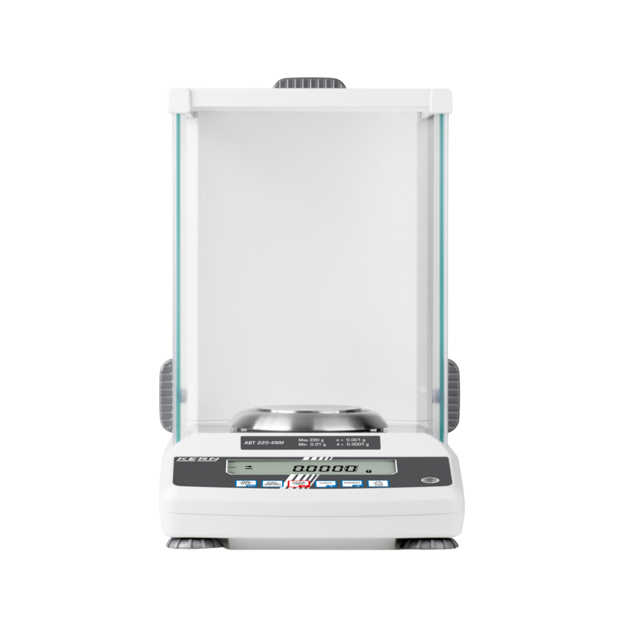KERN ABT 220-5DNM Analysenwaage, Dual-Range, 82/220 g, 0,01/0,1 mg, Single-Cell