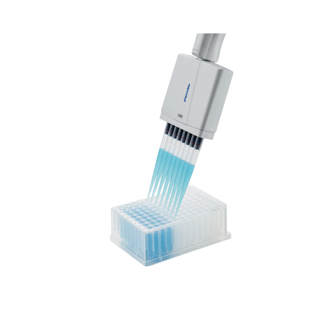 Eppendorf Research plus 12-Kanal-Pipette, variabel 10 - 100 µl, 3125000044