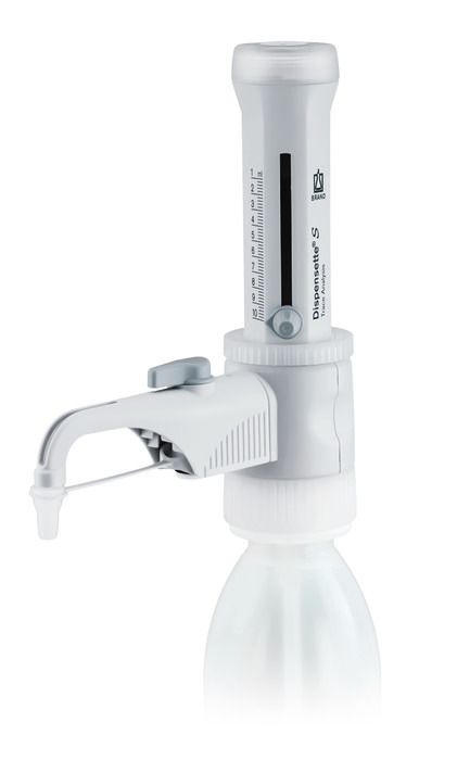 Brand Bottle-top Dispenser, Dispensette®S, Trace Analysis, DE-M, tantalum spring, 1–10 ml, with RDV, #4640241