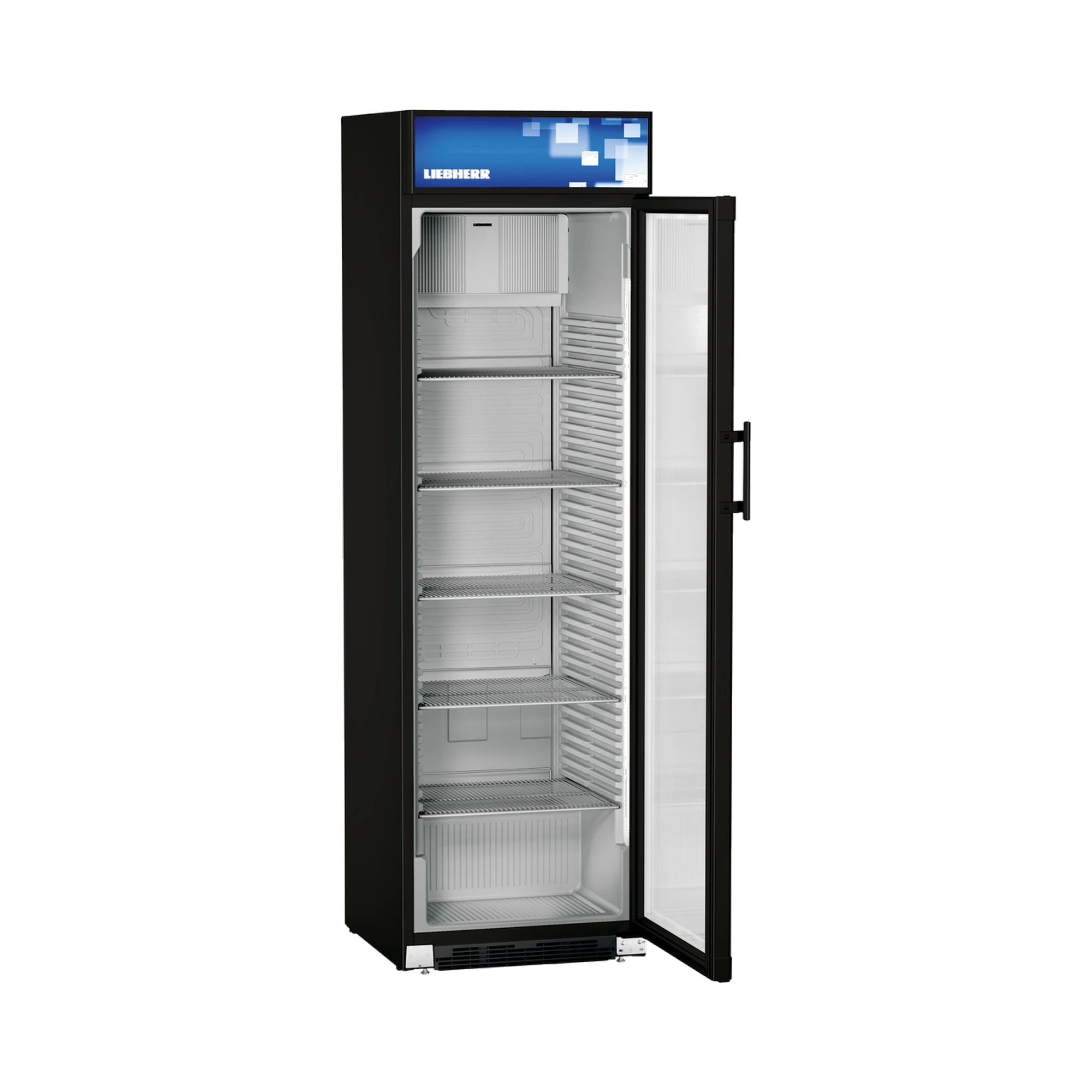 Liebherr FKDv 4213 drinks fridge, 385 litres with glass door, black, 090926051