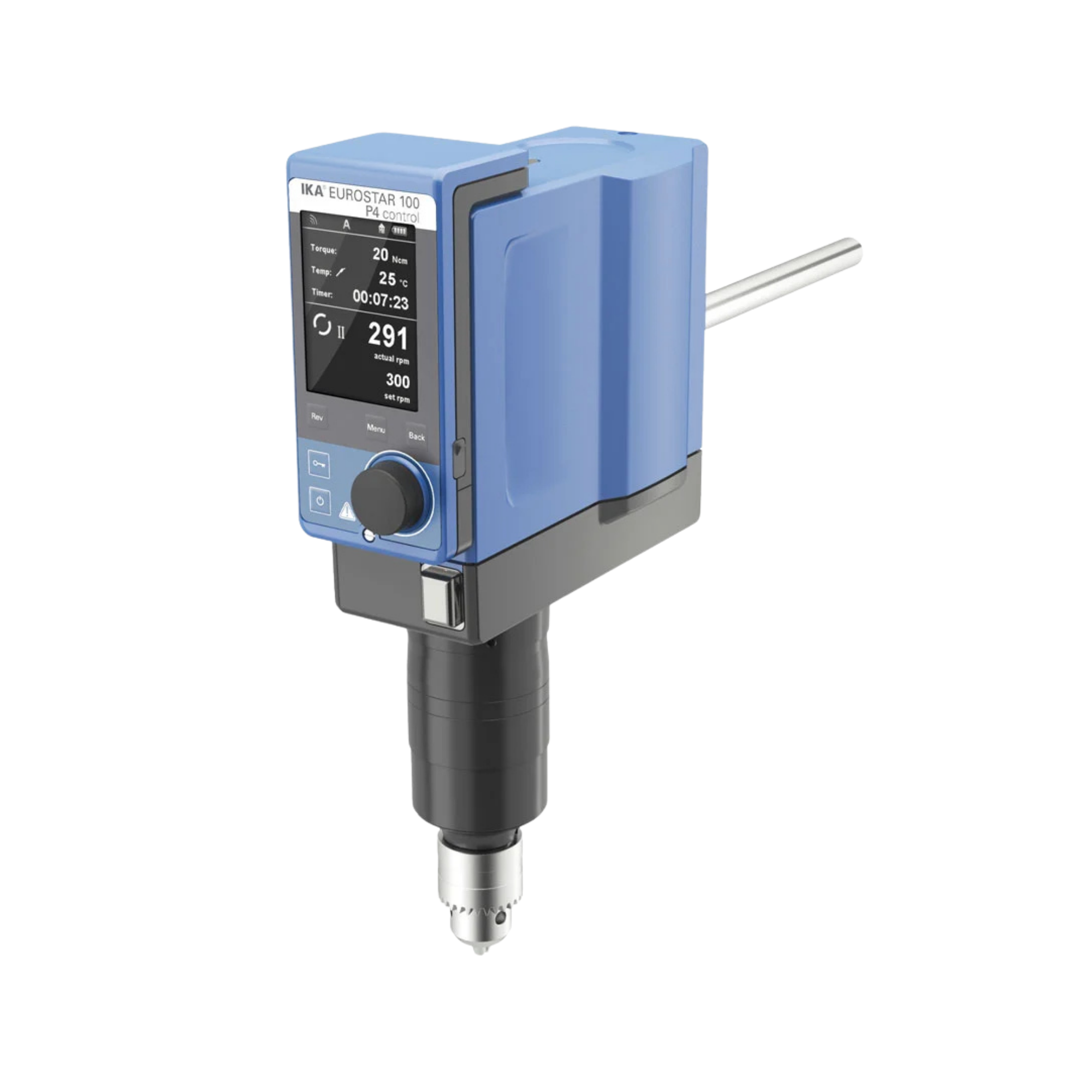IKA, EUROSTAR 100 P4 control, laboratoriumroerder, draadloze controller, tot 100 l, 0025004384