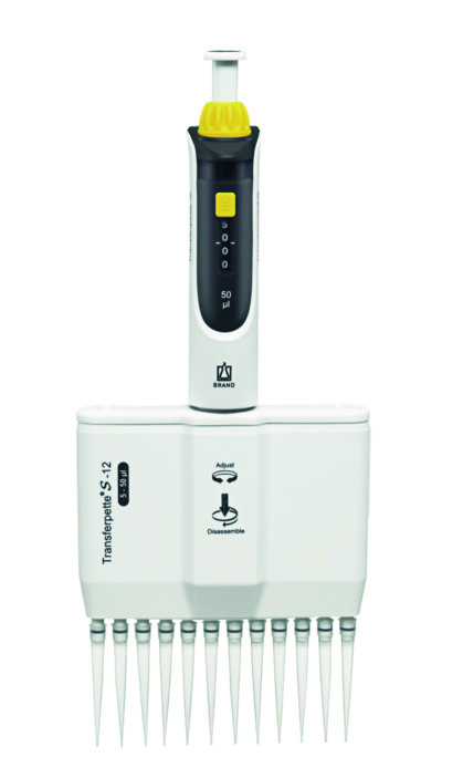 ® S -12 Transfer Pipette, 5–50 µl, variable, M12-50, DE-M, #705926