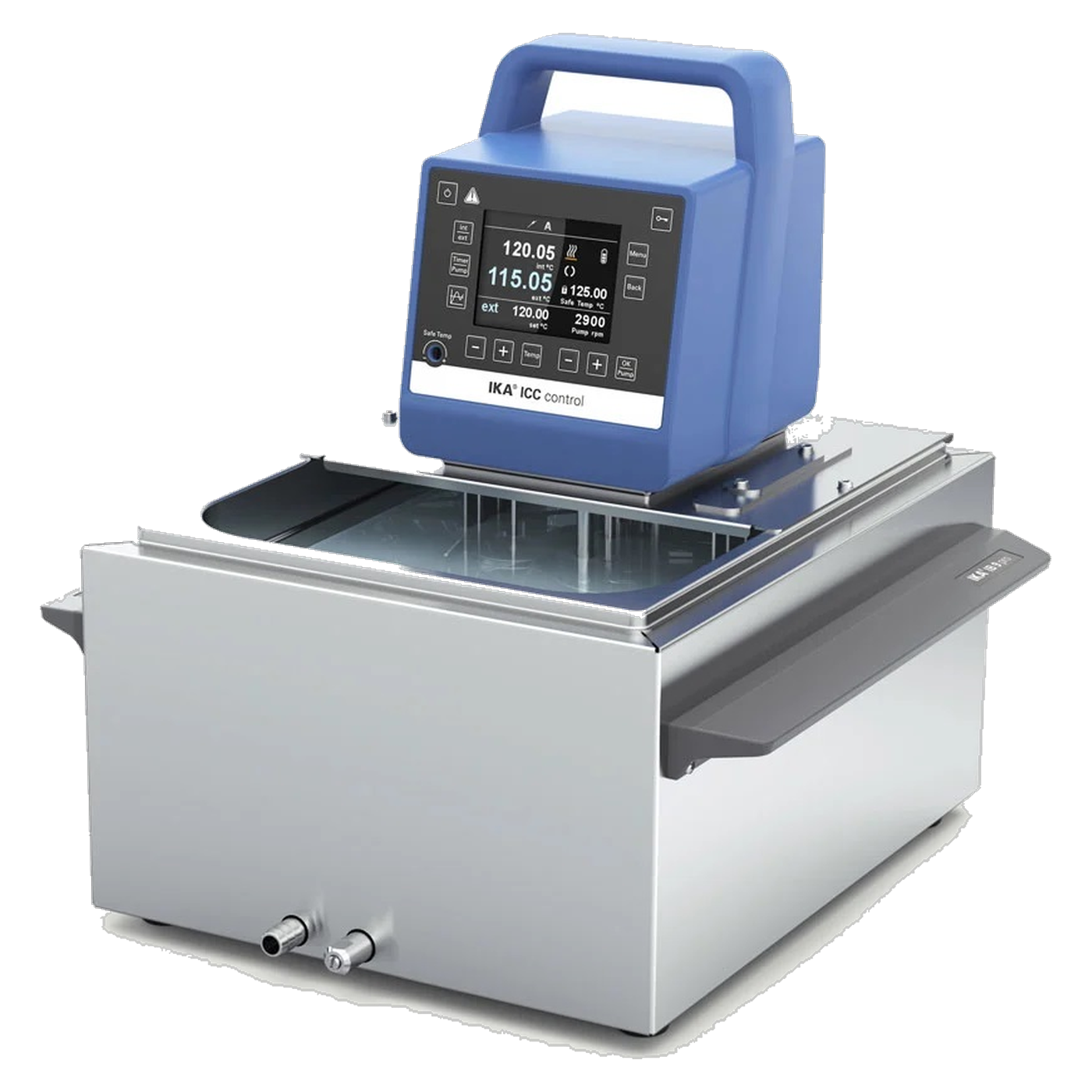 IKA ICC control pro 9 Einhängethermostat-Package, Edelstahlbad Größe S, bis 150 °C