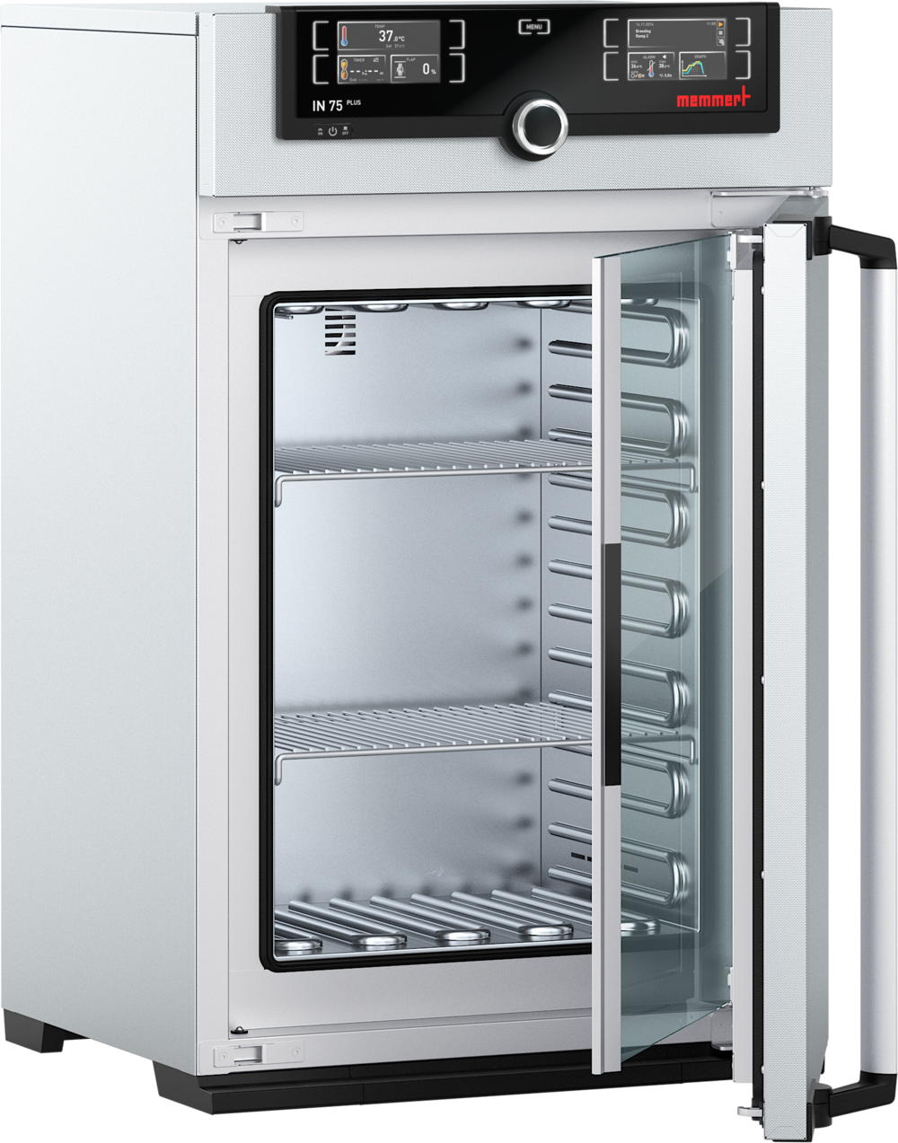 Memmert IN75plus Incubator, 74 L, with TwinDISPLAY & natural convection
