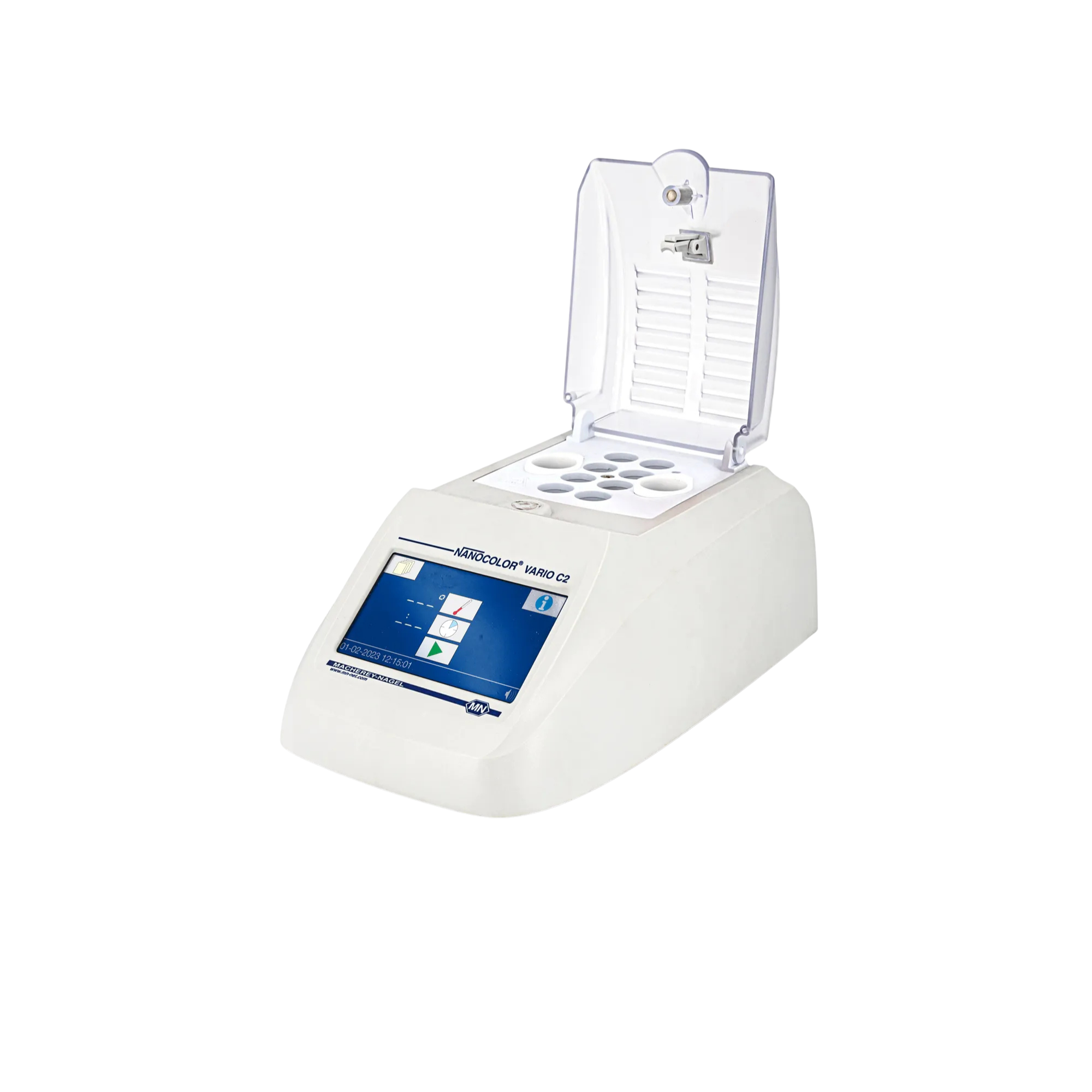 Macherey-Nagel Thermoblock NANOCOLOR VARIO C2 M, 10 Positionen, 22-mm-Bohrungen, 919350.1