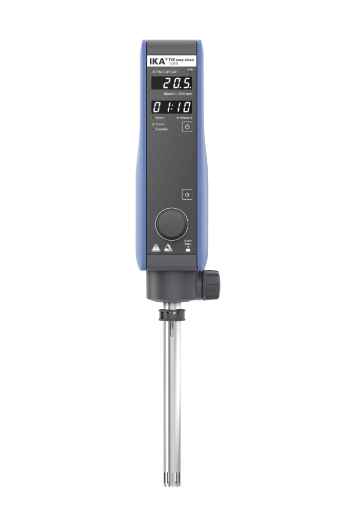 IKA T 25 easy clean digital ULTRA-TURRAX Dispergierer, 1 bis 2.000 ml, 3.000 bis 25.000 rpm, 0025002560, Ansicht 2