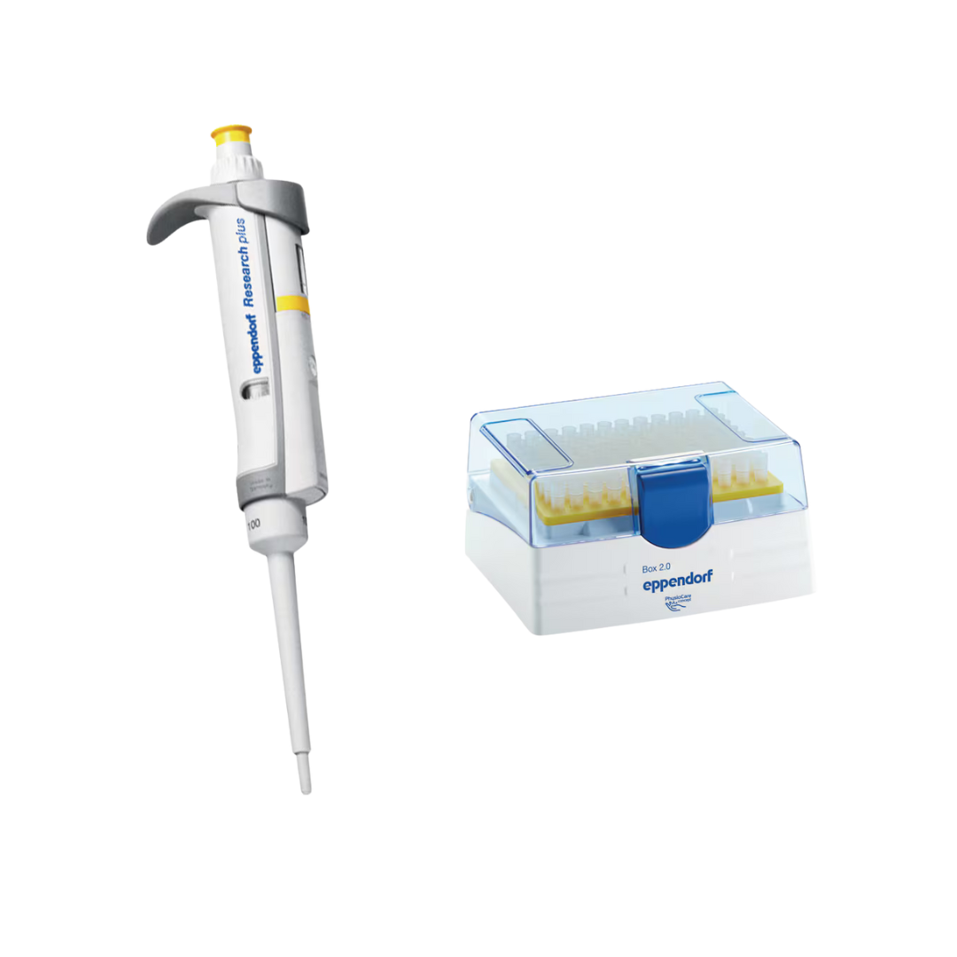 Eppendorf Research plus single-channel pipette, variable 10–100 µl, 3123000047