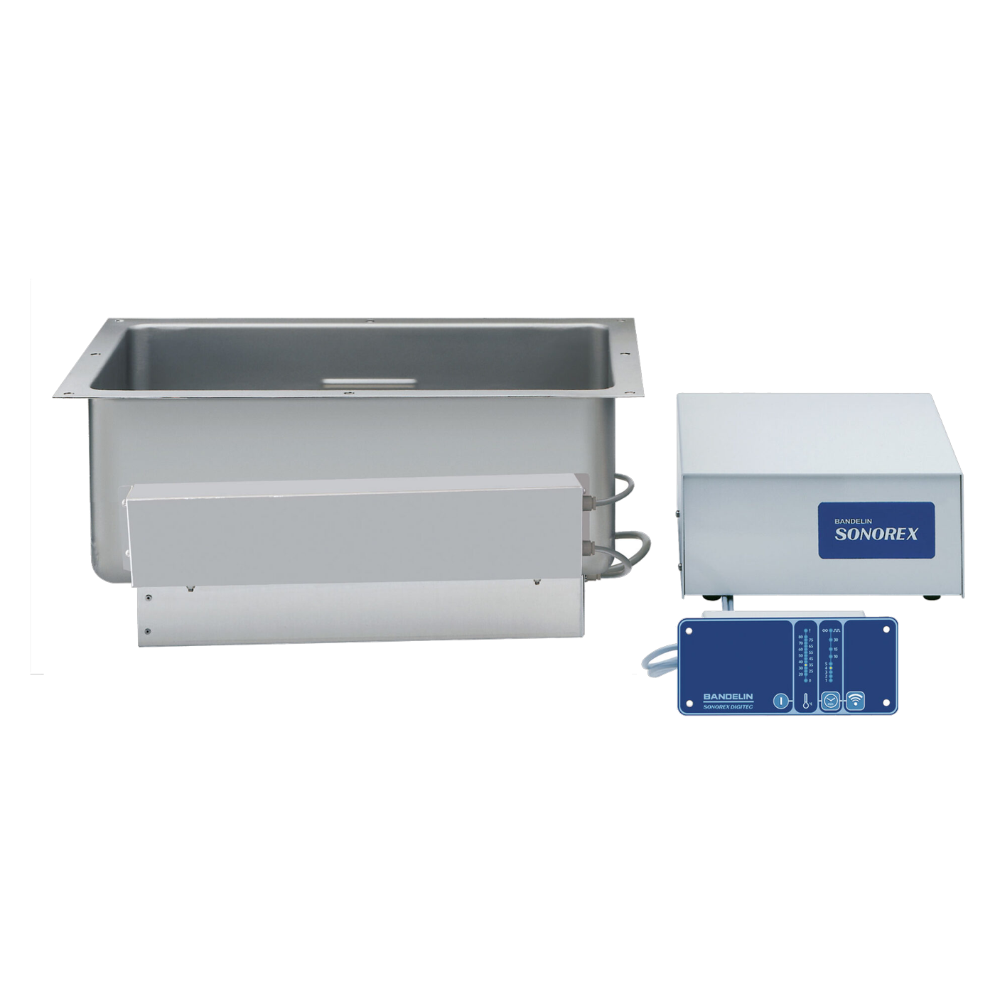 Bandelin SONOREX ZE 1059 DT Einbau-Ultraschallbad mit TwinSonic und Temperaturanzeige, 46 Liter