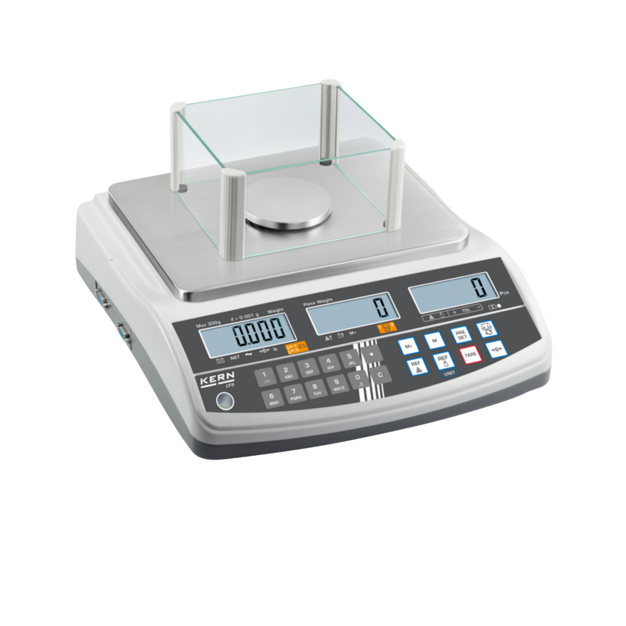 KERN CCS 6K-6 counting system, reference and weighing scale, max. 6 kg
