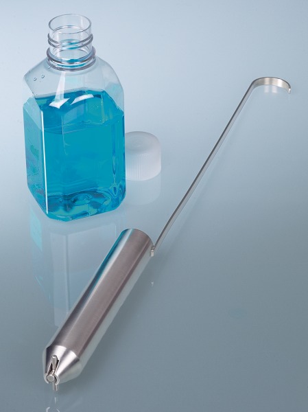 Bürkle, liquid collector, top-opening, V4A, 100ml, #5326-0004