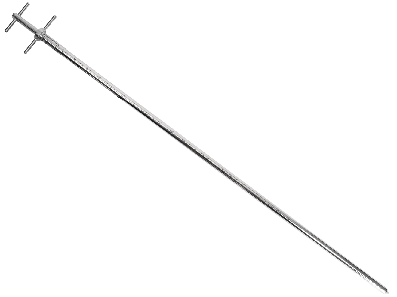 Bürkle Novartos Uno Pharma-Zonensammler 2-Fach, Edelstahl V4A, 1.400 mm Einstechtiefe, 5358-1400, Produktansicht