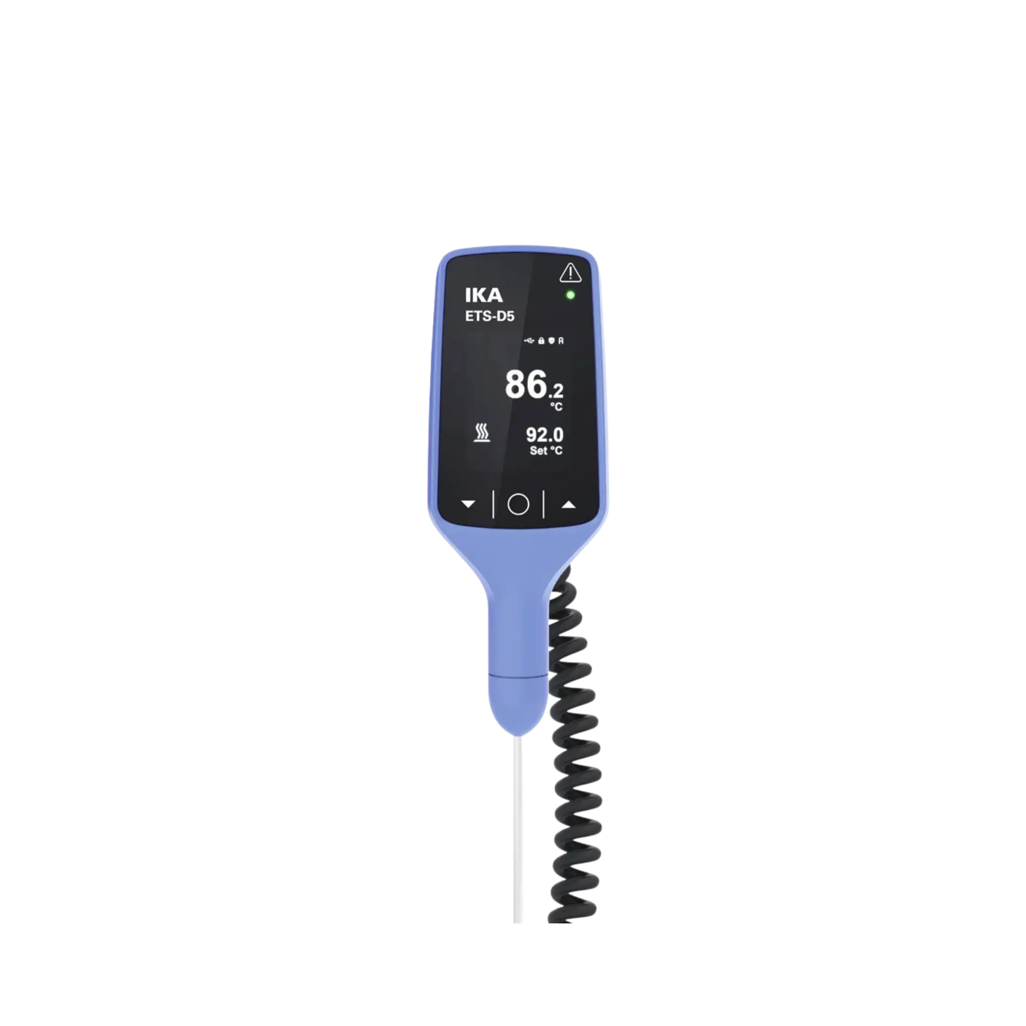 IKA ETS-D5 electronic contact thermometer with touchscreen, –20 °C to +400 °C, 0025008371