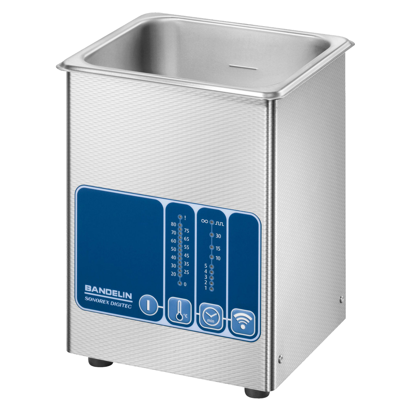 Bandelin SONOREX DIGITEC DT 52 H Ultraschallbad mit Heizung, 1,8 Liter, 20 bis 80 °C