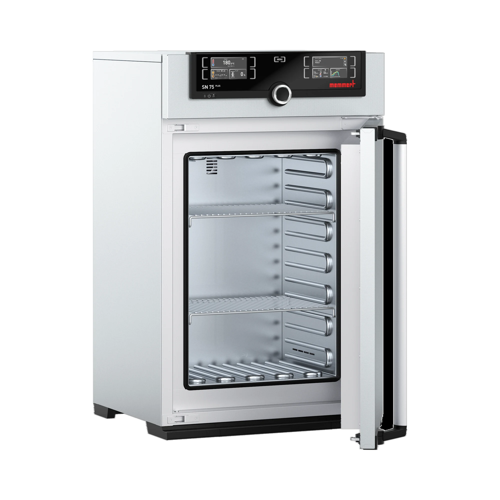 Memmert SN75plus Hot-Air Steriliser, 74 L, Natural Convection, TwinDISPLAY – Class IIb medical device