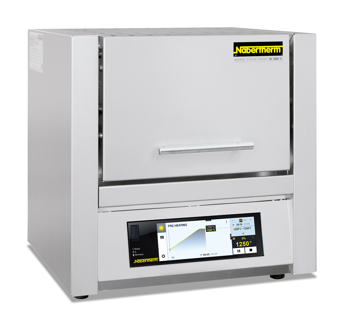 Nabertherm LT5/13/B510 Tmax1300 muffle furnace with lift-up door, #L-055H3ANL