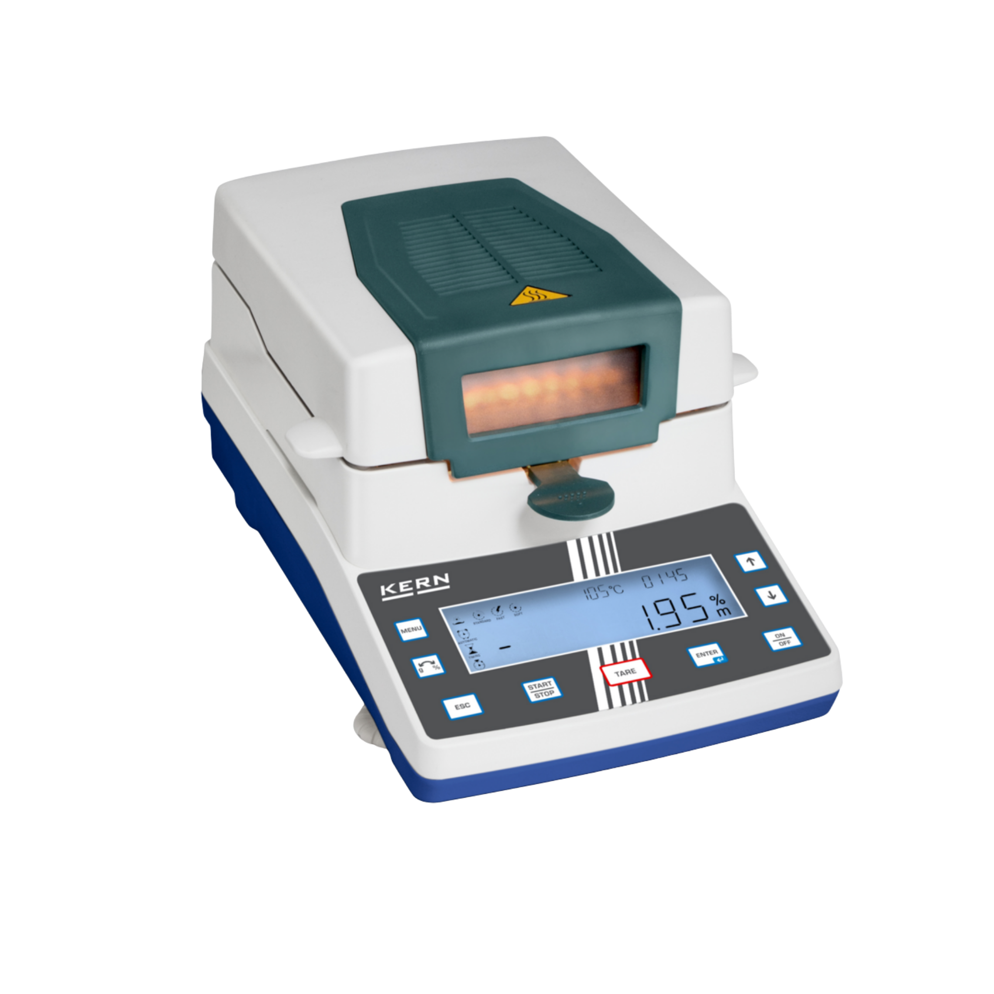 KERN DAB 100-3IR Infrared Moisture Analyser, 110 g / 0.001 g (0.01 %)