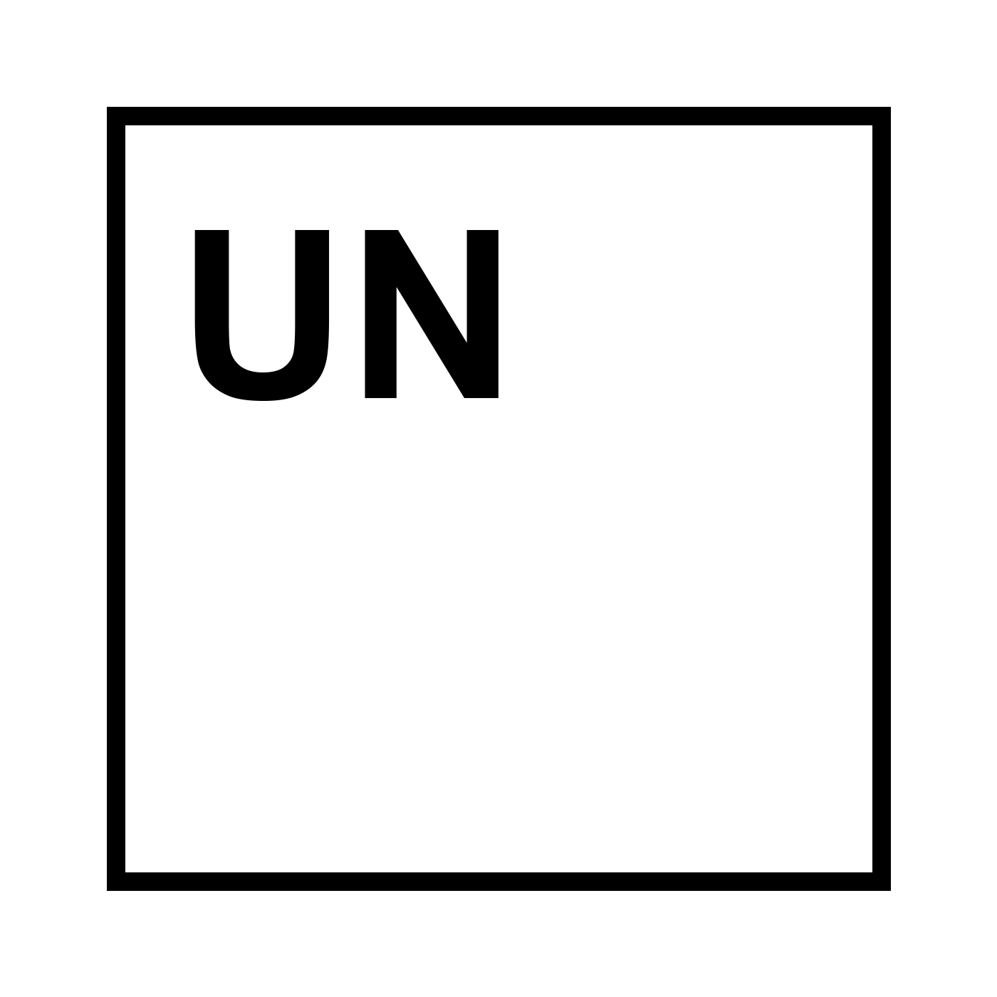 Giese-GEF Kennzeichen UN-Nummer zum Beschriften, 100 x 100 mm, Haftfolie, Rolle à 1.000 Stk., UN-10-1