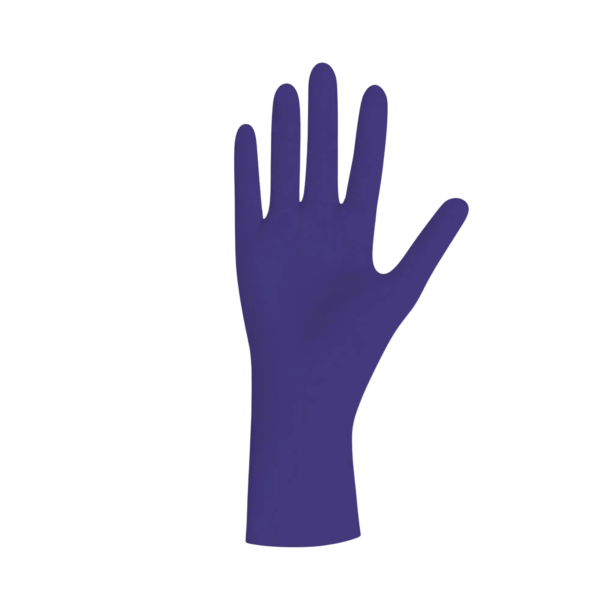 Unigloves Cobalt Pearl Nitrile Gloves, Cobalt, Powder-free, Size L, GP1014