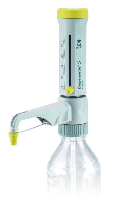 Brand Flaschenaufsatz-Dispenser, Dispensette® S, Organic, Analog, DE-M, 5-50 ml, ohne RDV, #4630160