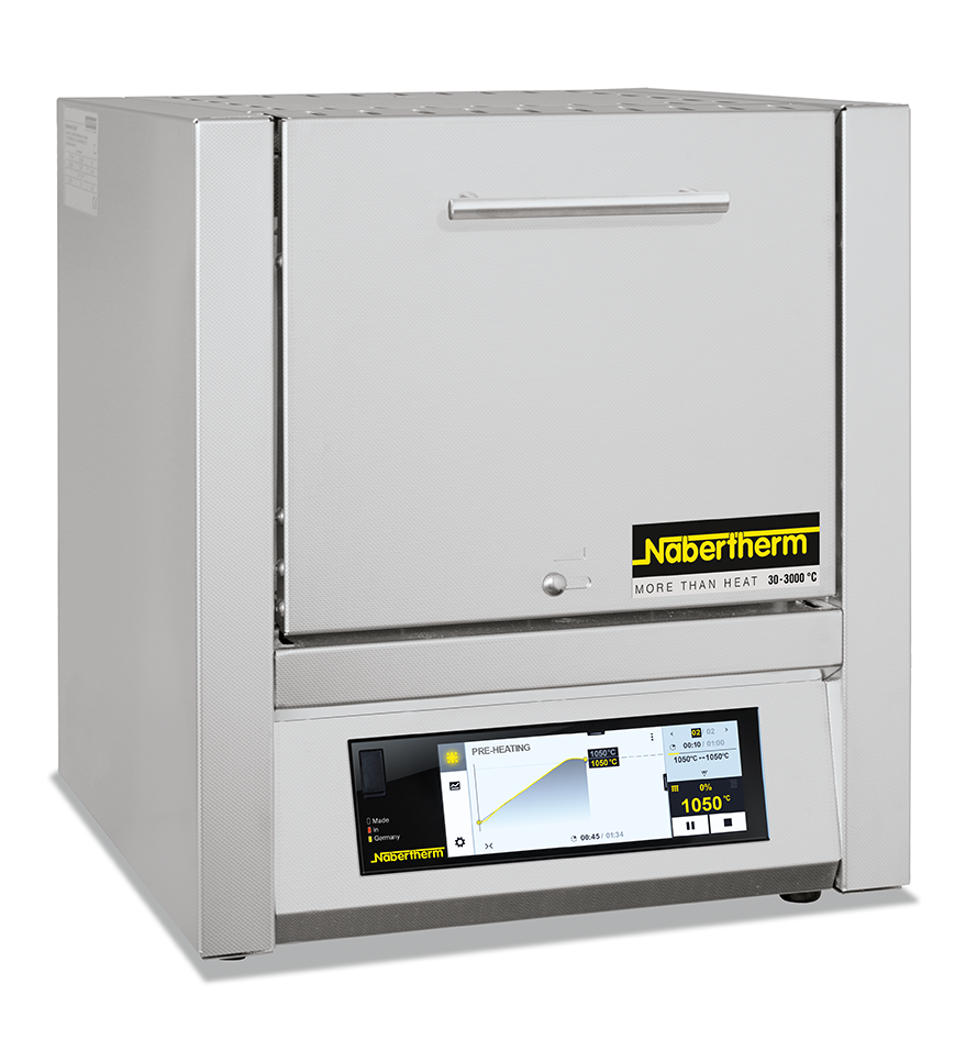 Nabertherm Muffle Furnace L 3/12, Tmax 1200 °C, 3 l capacity, hinged door, L-035K2ANL