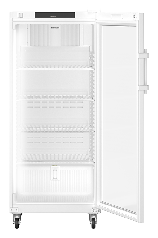 Liebherr SRFvh 5511 laboratory refrigerator, 588 L, glass door, DIN 13277