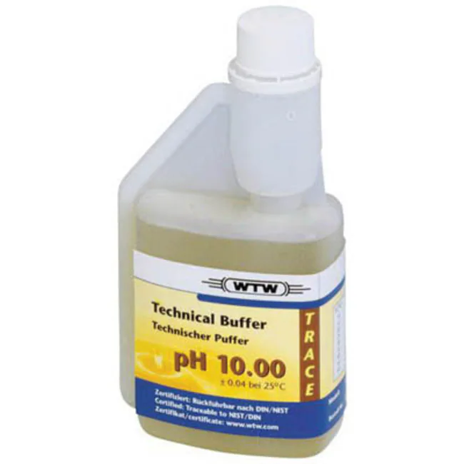 WTW Technical Buffer Solution TEP 10 Trace, 1 bottle containing 1 L: pH 10.01, #108703